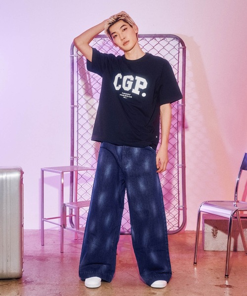 【CODEGRAPHY】★2点セット★クールコットンCGPアーチロゴT 7色 セール】COOL CGP Arch Logo T-Shirt（Tシャツ/カットソー