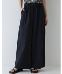 human woman | ◆綿麻ウェザー近江晒ワイドパンツ(その他パンツ)