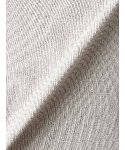 Perfect Suit FActory（パーフェクトスーツファクトリー）の「TRANS CONTINENTS　やわらか日和のコットンニットTシャツ　ホワイト/ブラック/ベージュ/サックス（Tシャツ/カットソー・メンズ・ブラック/サックスブルー/ホワイト/ベージュ・M/L/LL）」の13枚目の写真