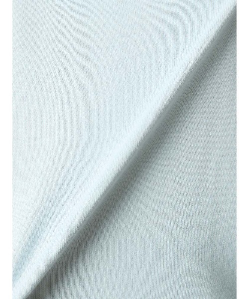 Perfect Suit FActory（パーフェクトスーツファクトリー）の「TRANS CONTINENTS　やわらか日和のコットンニットTシャツ　ホワイト/ブラック/ベージュ/サックス（Tシャツ/カットソー・メンズ・ブラック/サックスブルー/ホワイト/ベージュ・M/L/LL）」の15枚目の写真