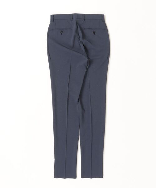 Perfect Suit FActory（パーフェクトスーツファクトリー）の「GOODBIZ　ノータックスラックス　千鳥　グレー/ネイビー（スラックス・メンズ・ネイビー/チャコールグレー・91/85/82/79/76/94/88/73）」の5枚目の写真