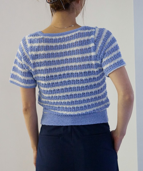 60s TOWN CRAFT BOARDER KNIT ボーダーニット 半袖 60s TOWN CRAFT BOARDER KNIT ボーダーニット 半袖