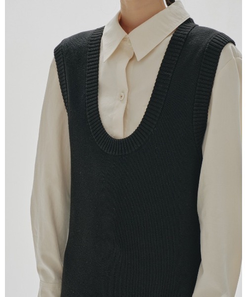 TODAYFUL（トゥデイフル）の「【TODAYFUL/トゥデイフル】Uネックニット