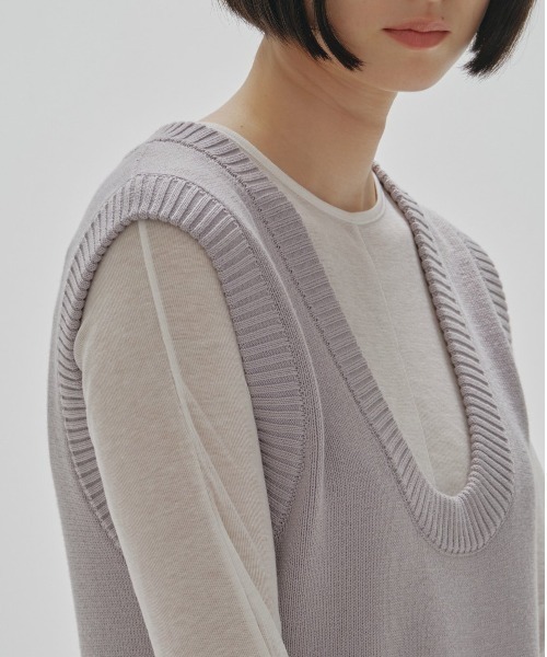 TODAYFUL（トゥデイフル）の「【TODAYFUL/トゥデイフル】Uネックニット