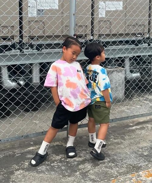 BREEZE（ブリーズ）の「サマーバリエーションパンツ（その他パンツ・キッズ・カーキ/ブラック/ターコイズブルー/オフホワイト/ブルー/グリーン/レインボー/ミント/ベージュ/イエロー/キナリ/レッド・90/110/120/140/100/130/80）」の20枚目の写真