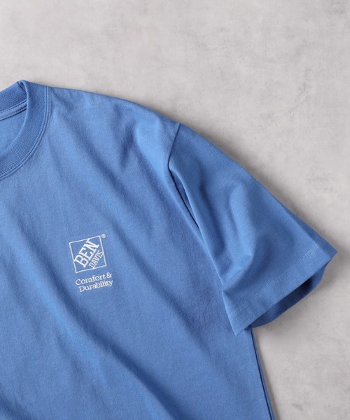 Right-on(ライトオン)の「【BEN DAVIS】発泡 Tシャツ(Tシャツ/カットソー・メンズ・ブルー/ダークグレー/ホワイト・M/L/XL)」の7枚目の写真