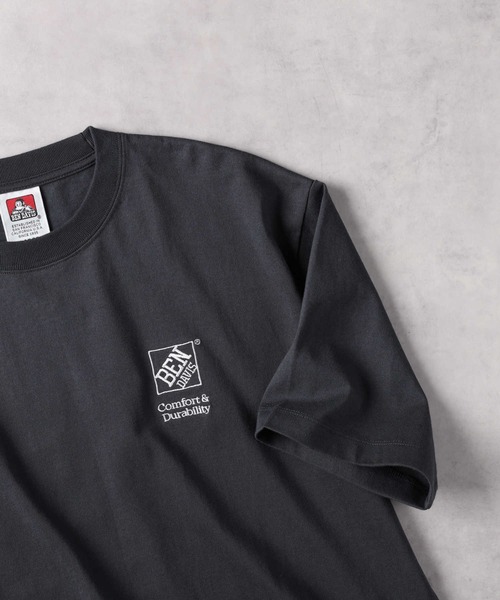 Right-on(ライトオン)の「【BEN DAVIS】発泡 Tシャツ(Tシャツ/カットソー・メンズ・ブルー/ダークグレー/ホワイト・M/L/XL)」の6枚目の写真