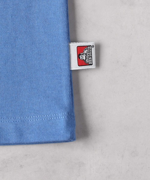 Right-on(ライトオン)の「【BEN DAVIS】発泡 Tシャツ(Tシャツ/カットソー・メンズ・ブルー/ダークグレー/ホワイト・M/L/XL)」の11枚目の写真