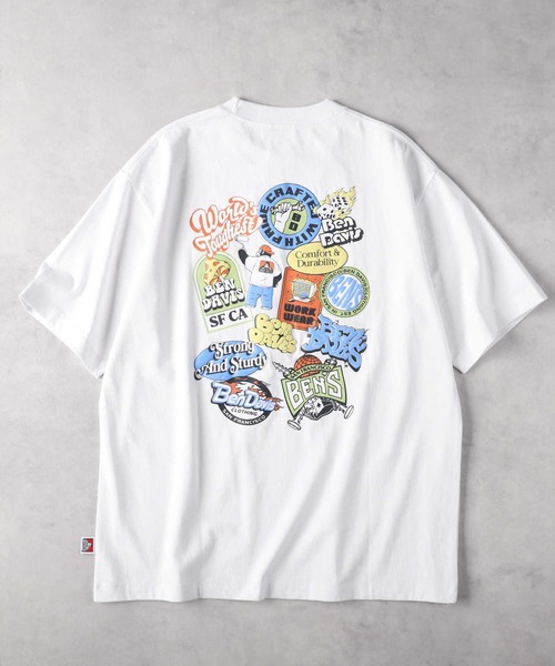 BEN DAVIS】発泡 Tシャツ（Tシャツ/カットソー）｜Right-on