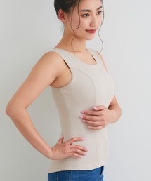 RADIANNE（ラディアンヌ）の「【大きい胸ブラ紐隠し】グラマフィット ノースリーブ トップス/【トップス】（タンクトップ）」