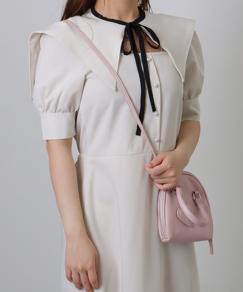 Lace Ladies(レースレディース)の「ハートチャーム付き 2WAY ミニ ラウンド ショルダーバッグ(ショルダーバッグ・レディース・ピンク/ブラック/シルバー・FREE)」の18枚目の写真