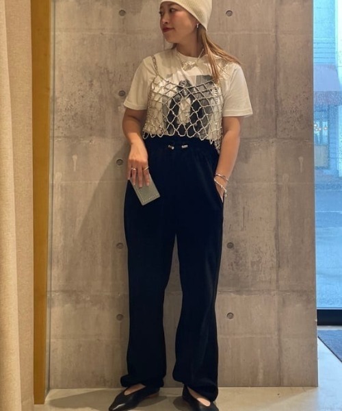 ROSE BUD（ローズバッド）の「カットコールパンツ（その他パンツ