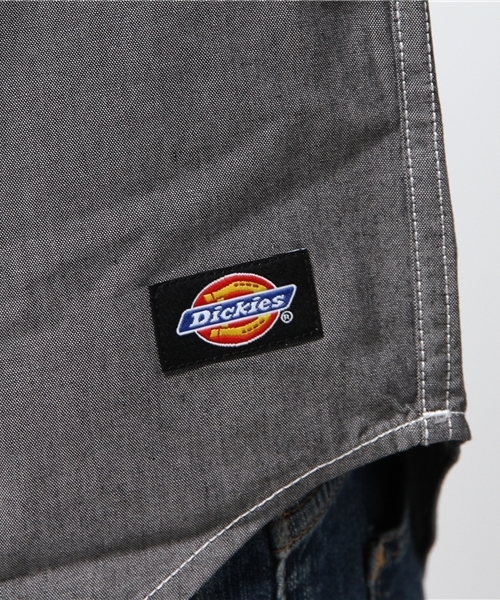 Dickies（ディッキーズ）の「シャンブレー長袖ウエスタンシャツ（シャツ/ブラウス・メンズ・ブルー/ブラック・MEDIUM/LARGE/SMALL/X-LARGE）」の11枚目の写真