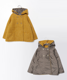 SHIPS KIDS | SHIPS KIDS:リバーシブル フード Aライン コート(kids)(その他アウター)