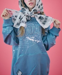 never mind the xu パーカー XU】damage zip up hoodie（パーカー）｜XU（エックスユー）の