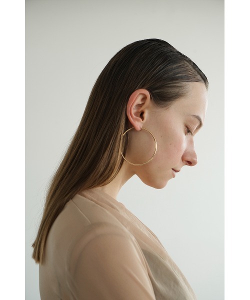 CLANE(クラネ)の「HOOP PIERCE(ピアス(両耳用)・レディース・シルバー/ゴールド・FREE)」の2枚目の写真