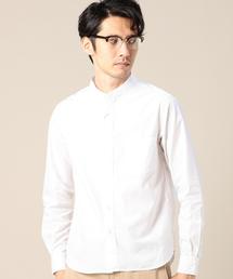 BEAUTY&YOUTH UNITED ARROWS | BY 100/2 ブロード バンドカラーシャツ(シャツ/ブラウス)