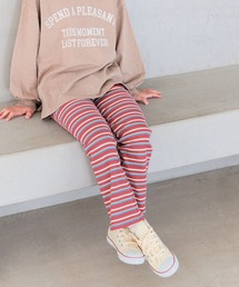 BAYFLOW（ベイフロー）の「[ストレッチ素材] ボーダーフレアパンツ(KIDS)（その他パンツ・キッズ）」