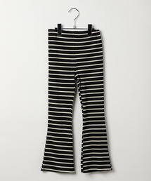 BAYFLOW（ベイフロー）の「[ストレッチ素材] ボーダーフレアパンツ(KIDS)（その他パンツ）」