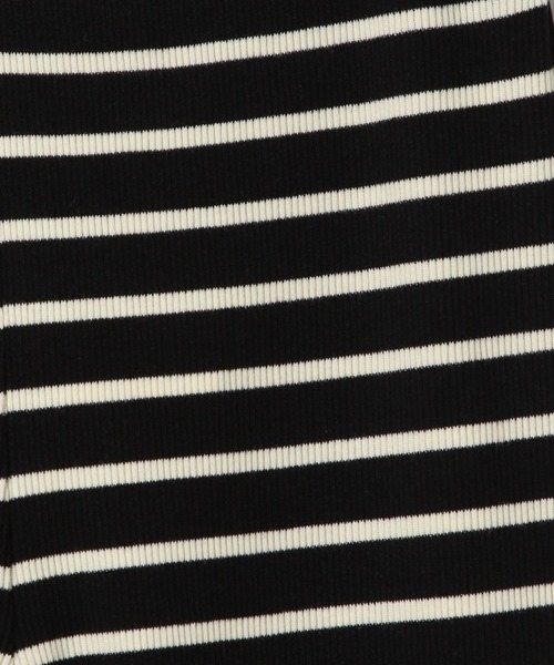 BAYFLOW（ベイフロー）の「[ストレッチ素材] ボーダーフレアパンツ(KIDS)（その他パンツ・キッズ・アイボリー/ネイビー/パープル/ピンク/ブラウン/レッド/ブラック/オフホワイト・110cm/120cm/130cm/140cm/150cm/100cm）」の14枚目の写真