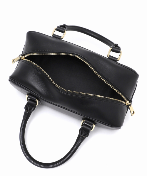 La TOTALITE（ラトータリテ）の「【MILOS/ミロス】スクエアボストンBAG（ボストンバッグ・レディース・ブラック/ベージュ・FREE）」の14枚目の写真