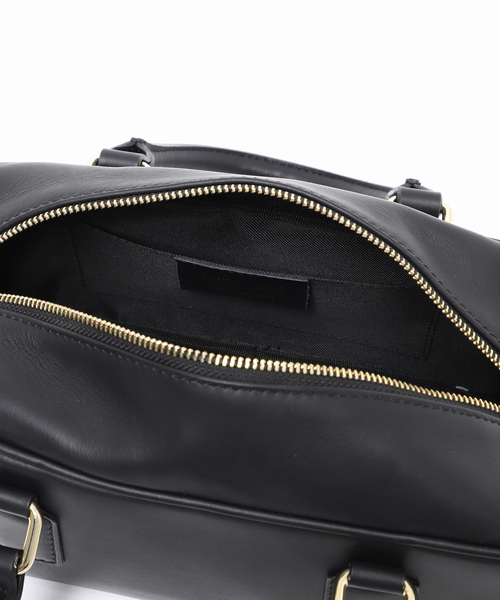 La TOTALITE（ラトータリテ）の「【MILOS/ミロス】スクエアボストンBAG（ボストンバッグ・レディース・ブラック/ベージュ・FREE）」の16枚目の写真