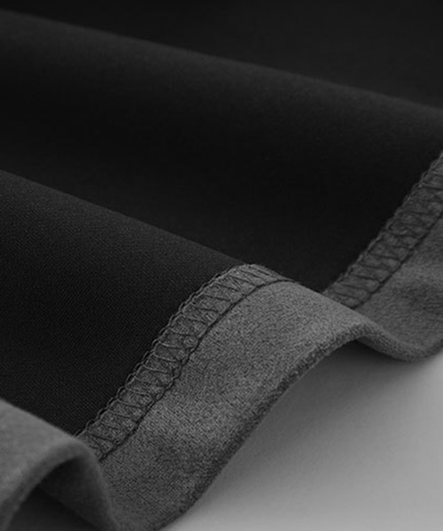 aimoha(アイモハ)の「aimoha outdoorユニセックス スエード 切り替え Tシャツ (SS)(Tシャツ/カットソー・レディース・ブラック/ベージュ・SMALL/MEDIUM/LARGE)」の16枚目の写真