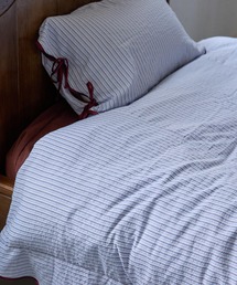 Casselini（キャセリーニ）の「Casselini HOME(キャセリーニ ホーム)ストライプ布団カバー(シングル)（寝具）」