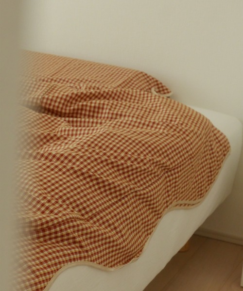 Casselini（キャセリーニ）の「Casselini HOME(キャセリーニ ホーム)ストライプ布団カバー(シングル)（寝具・レディース・ピンク/アイボリー/ブルー/ブラック/コーラル/レッド・FREE）」の12枚目の写真