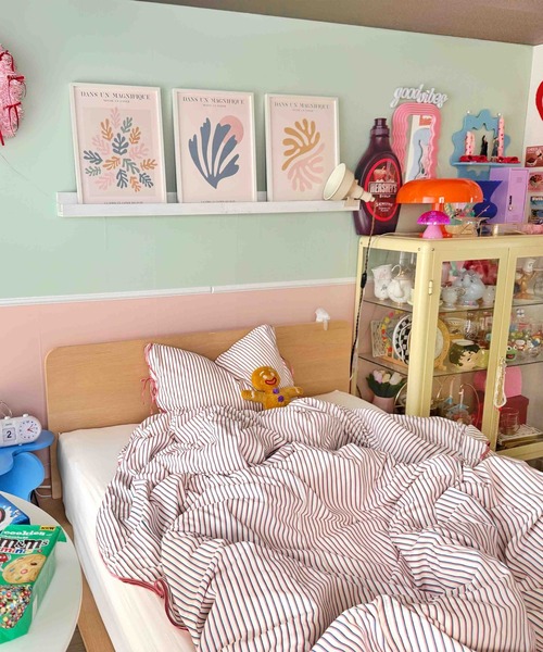 Casselini HOME(キャセリーニ ホーム)ストライプ布団カバー
