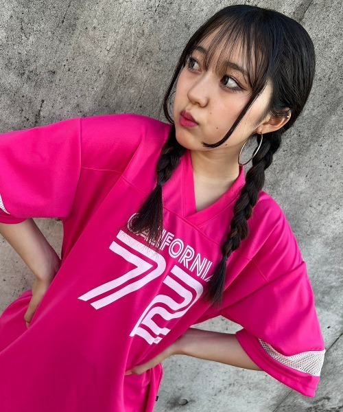 セール】ジャージ素材ユニフォームBIG-T（Tシャツ/カットソー