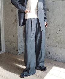 y/m by RIKA | ツイルタックパンツ(その他パンツ)