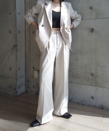 y/m by RIKA | ツイルタックパンツ(その他パンツ)