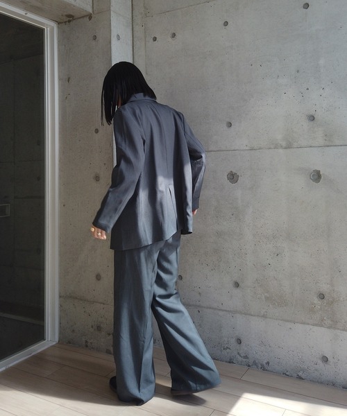 y/m by RIKA（イムバイリカ）の「ツイルタックパンツ（その他パンツ・レディース・グレイッシュベージュ/グレー・FREE）」の9枚目の写真