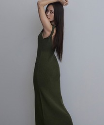 AMBIENT | ショルダーツイストブークレニットワンピース(ワンピース)