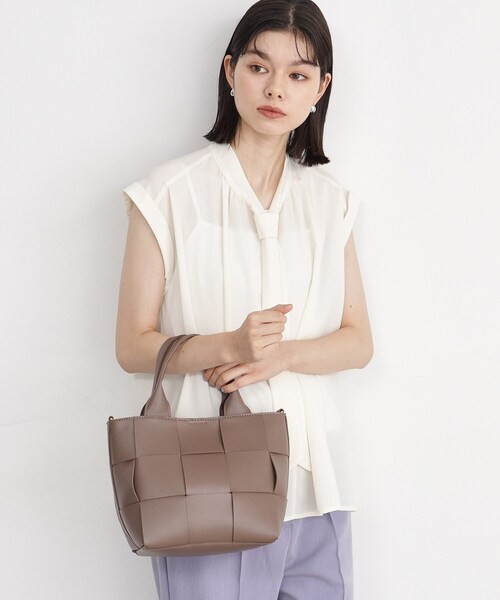 THE SHOP TK (ザ ショップ ティーケー )の「◆メッシュトート(トートバッグ・レディース・ライトグレー/ブラック/ブラウン系その他/ベージュ系3/オリーブ系8・00)」の4枚目の写真