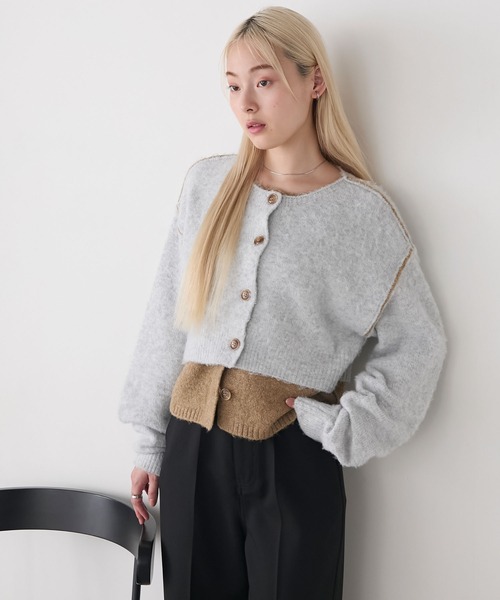 berrys　vintage ニットカーディガン2点おまとめ SHIPS any カーディガン 「WEB限定」SHIPS any:「手洗い可能」ヤク