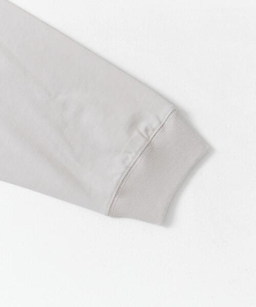 FORK&SPOON（フォークアンドスプーン）の「FORK&SPOON　ハイツイストジャージープルオーバー（Tシャツ/カットソー・メンズ・アイボリー/ダークブラウン・5/4）」の4枚目の写真