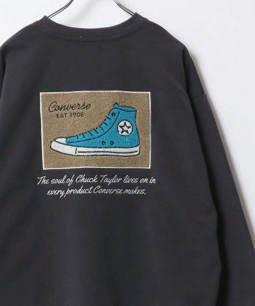 セール】2024AW CONVERSE/コンバース 裏起毛 フロント バック