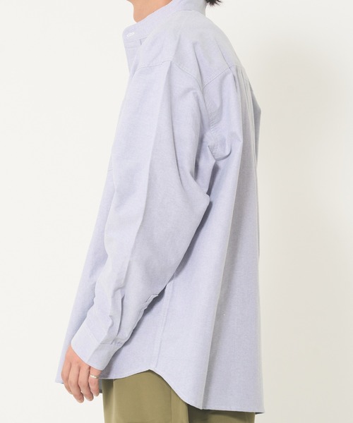 ROUGH TRADE(ラフトレード)の「オックス長袖バンドカラーシャツ(M1)(シャツ/ブラウス・メンズ・ホワイト/ピンク/その他1/その他2/その他3/ブルー・MEDIUM/LARGE/X-LARGE)」の11枚目の写真