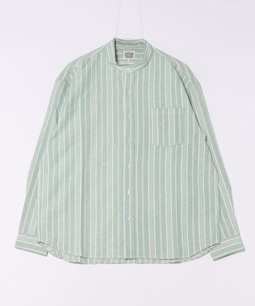 ROUGH TRADE(ラフトレード)の「オックス長袖バンドカラーシャツ(M1)(シャツ/ブラウス・メンズ・ホワイト/ピンク/その他1/その他2/その他3/ブルー・MEDIUM/LARGE/X-LARGE)」の19枚目の写真