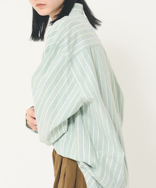 ROUGH TRADE(ラフトレード)の「オックス長袖バンドカラーシャツ(M1)(シャツ/ブラウス・メンズ・ホワイト/ピンク/その他1/その他2/その他3/ブルー・MEDIUM/LARGE/X-LARGE)」の17枚目の写真