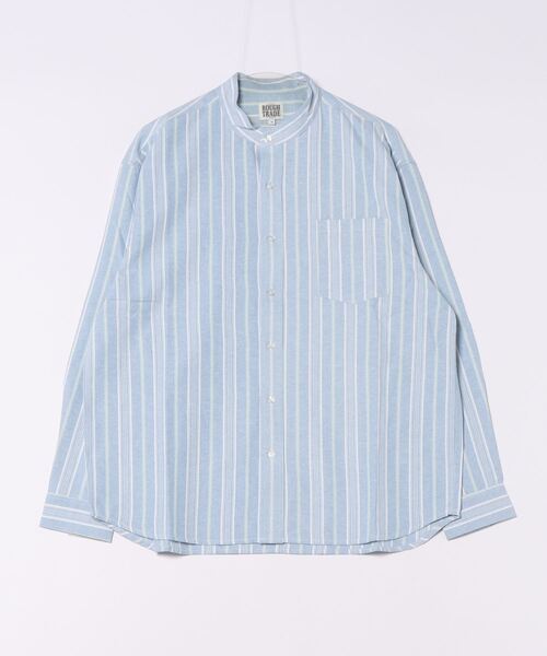 ROUGH TRADE(ラフトレード)の「オックス長袖バンドカラーシャツ(M1)(シャツ/ブラウス・メンズ・ホワイト/ピンク/その他1/その他2/その他3/ブルー・MEDIUM/LARGE/X-LARGE)」の22枚目の写真