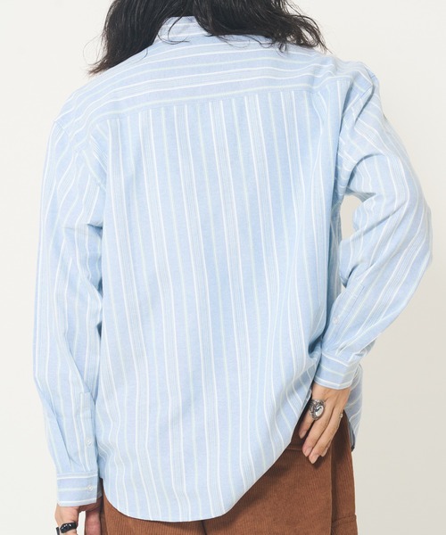 ROUGH TRADE(ラフトレード)の「オックス長袖バンドカラーシャツ(M1)(シャツ/ブラウス・メンズ・ホワイト/ピンク/その他1/その他2/その他3/ブルー・MEDIUM/LARGE/X-LARGE)」の21枚目の写真