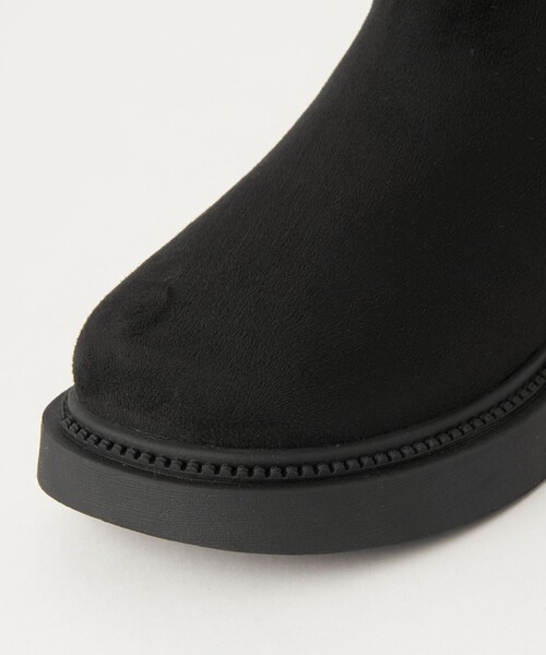 green label relaxing（グリーンレーベルリラクシング）の「サイドジップゴアブーツ / キッズ 22cm-23cm（ブーツ・キッズ・ベージュ/ブラック・22cm/23cm）」の5枚目の写真