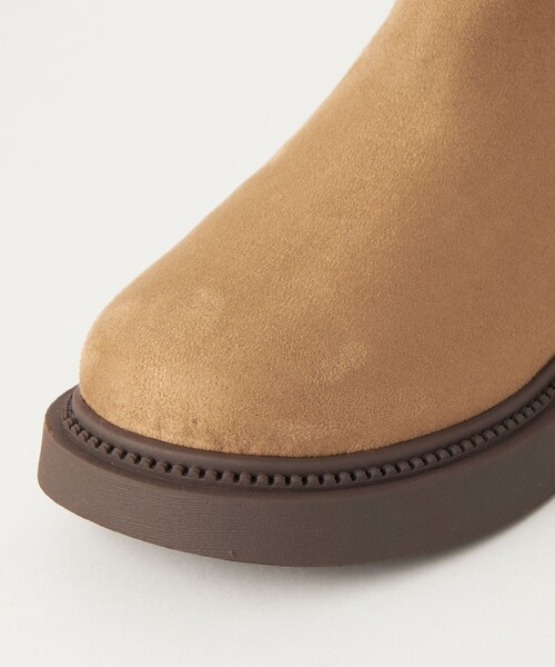 green label relaxing（グリーンレーベルリラクシング）の「サイドジップゴアブーツ / キッズ 22cm-23cm（ブーツ・キッズ・ベージュ/ブラック・22cm/23cm）」の18枚目の写真