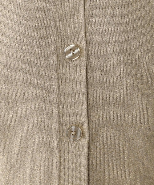 GLOBAL WORK Smile Seed Store（グローバルワーク スマイルシードストア）の「お手入れラクラククルーカーディガン/116058（カーディガン/ボレロ・レディース・ブラック系その他/ブラック×ホワイト/ブルー系その他6/ゴールド系その他・MEDIUM/X-LARGE/SMALL/LARGE）」の19枚目の写真