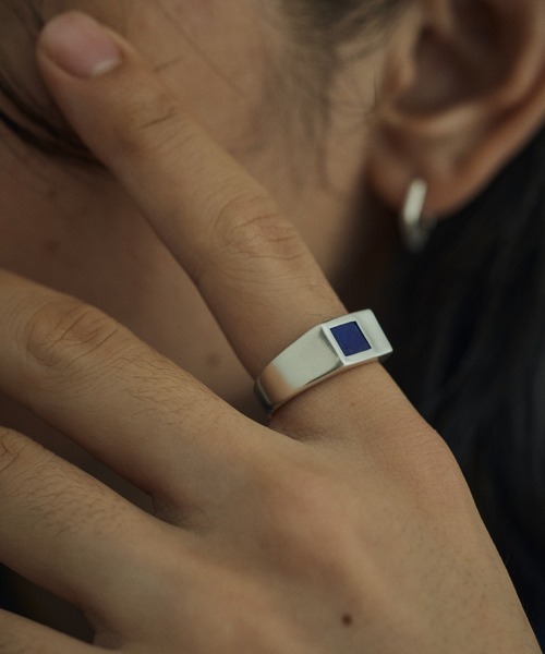 TEN.（テン）の「SILVER925 パズルリング(ラピスラズリ)（ネックレス・メンズ・シルバー・#9/#11/#13/#15/#17/#19/#21/#23）」の18枚目の写真