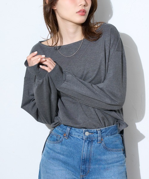 model：163cm / size：F