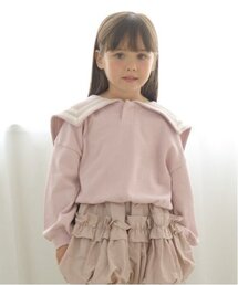 Lycee mine | 【毛玉バイバイ裏毛】セーラーカラースウェット(スウェット)